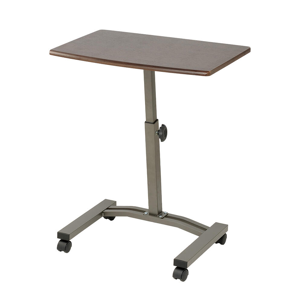 โต๊ะทำงานแบบมีล้อเลื่อนปรับระดับความสูงได้